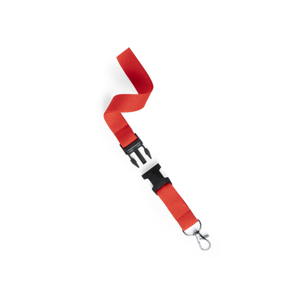 Lanyard Kunel zwart 1 kleur