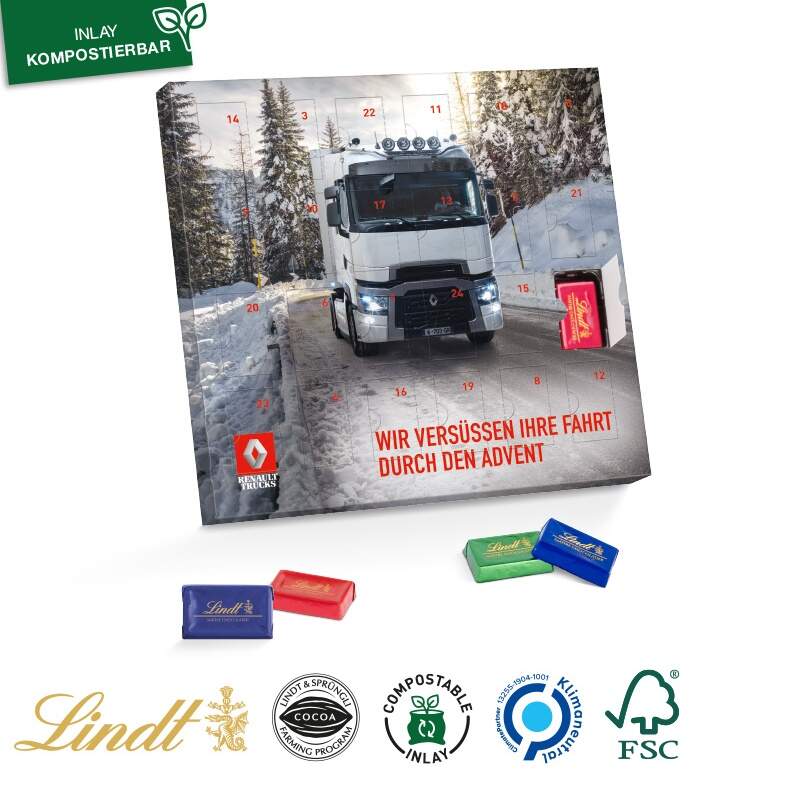 Lindt chocolade adventskalender 7002