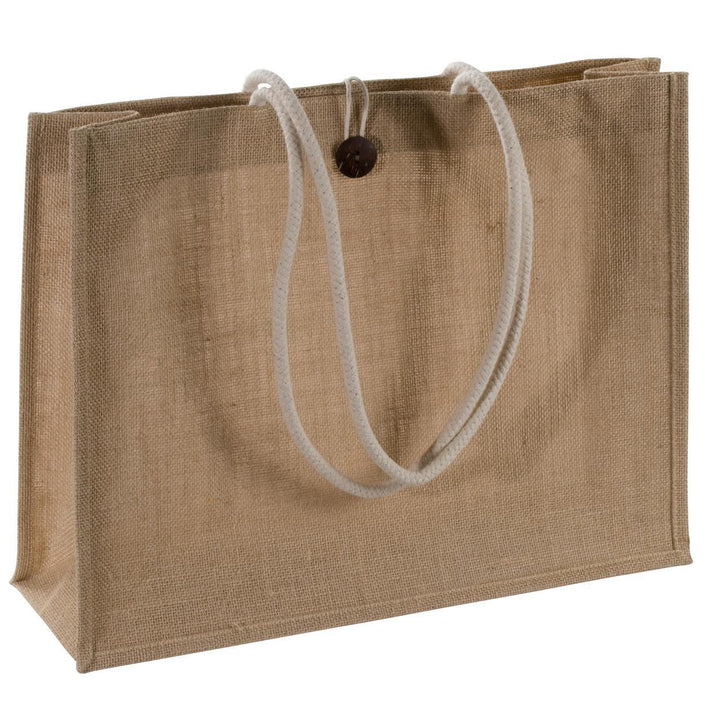 Grote jute tas bedrukken