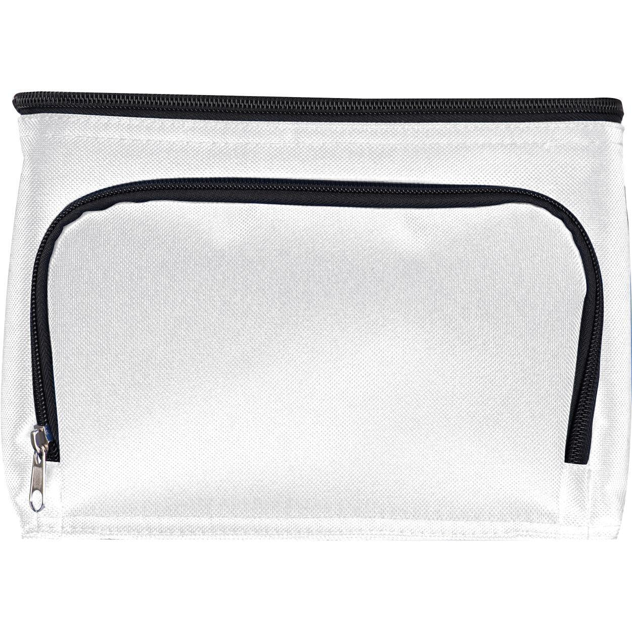 Koeltas van 210D polyester met voorvak 6665