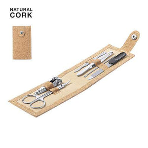 Manicure Set Treisy bruin onbedrukt 7681