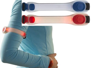 Siliconen armband met twee LED bedrukken