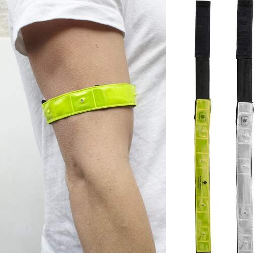 Reflecterend strap met led bedrukken