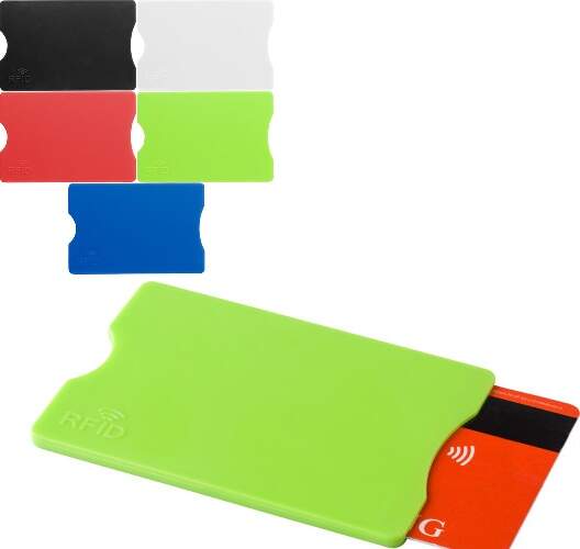 kaarthouder met RFID bedrukken