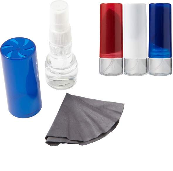 Scherm reinigingsspray + doekje bedrukken