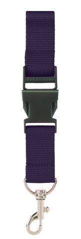 Neklint / Lanyard zwart onbedrukt 8238