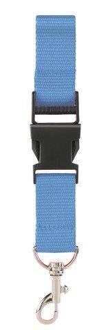 Neklint / Lanyard blauw onbedrukt 8217