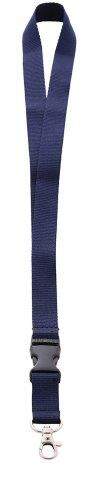 Keycord met karabijnhaak blauw 3 kleuren tr 6368