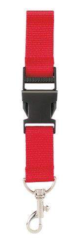 Neklint / lanyard zwart 3 kleuren tr 8233