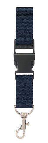 Neklint / lanyard blauw onbedrukt 8218