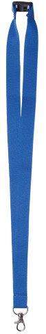 Neklint / lanyard zwart 2 kleuren tr 8231