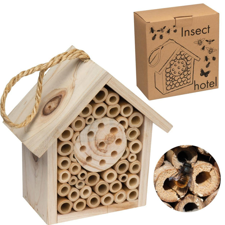 Insektenhotel bedrukken