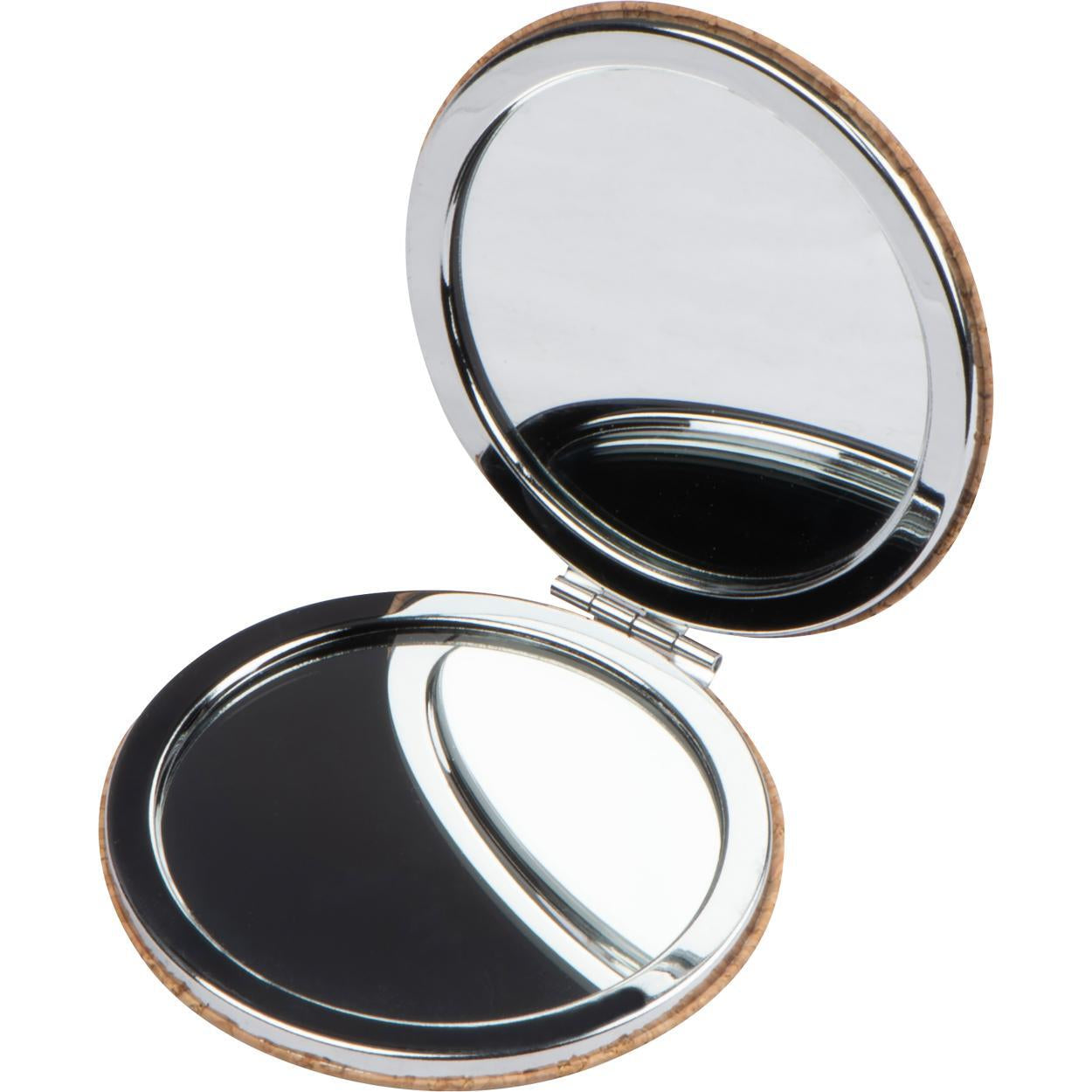 Make-up spiegeltje van kurk 7588