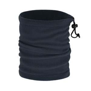 Sjaal en muts Articos donkerblauw 1 kleur