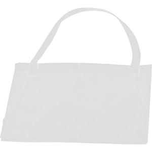 Schort lichtgrijs 1 kleur 10879