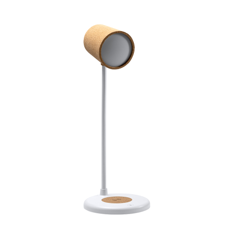 DRAVIS lamp met oplader en luidspreker bedrukken