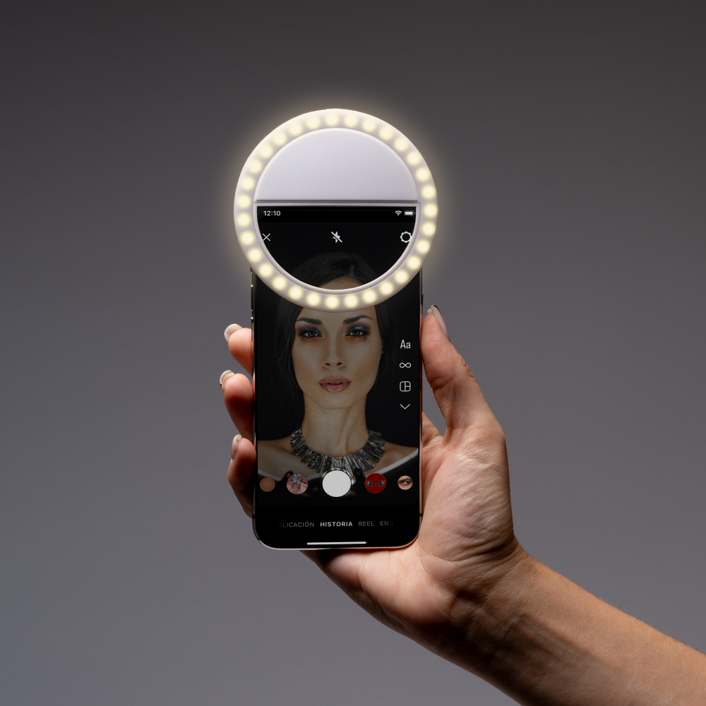 LUMAX led-lamp voor smartphone bedrukken