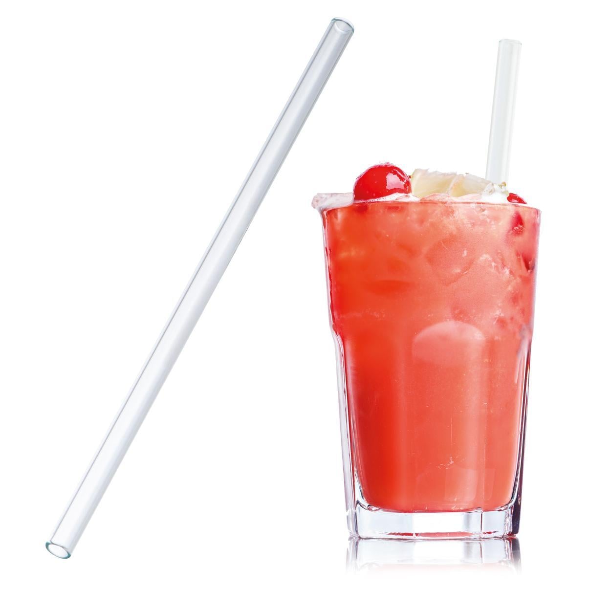 Rietje van glas bedrukken