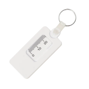 Sleutelhanger bandenprofiel meter rood 3 kleuren 11315
