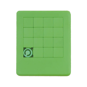 Schuifpuzzel 75x90 mm geel 1 kleur 11011