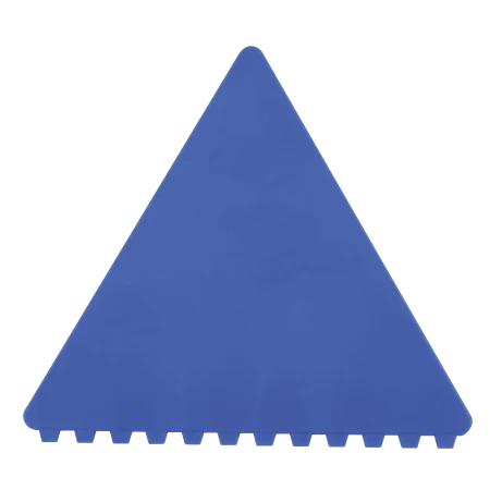 IJskrabber Driehoek donkerblauw 2 kleuren 5467