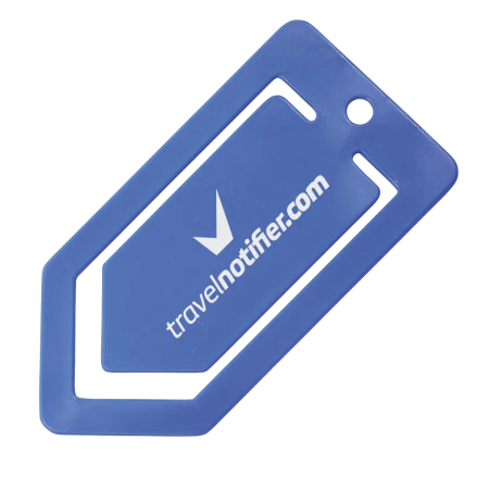 Papierclip pijl Maxi donkerblauw 2 kleuren 8931