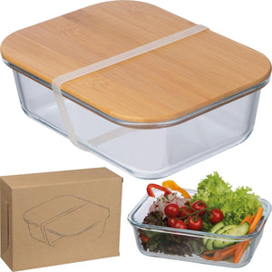 Lunchbox van hardglas (borosilicaatglas) bedrukken