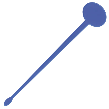 Roerstaafje donkerblauw 2 kleuren 9914
