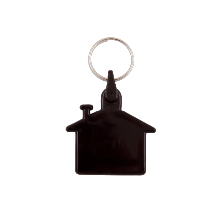 Sleutelhanger Huis donkergroen 2 kleuren 11349
