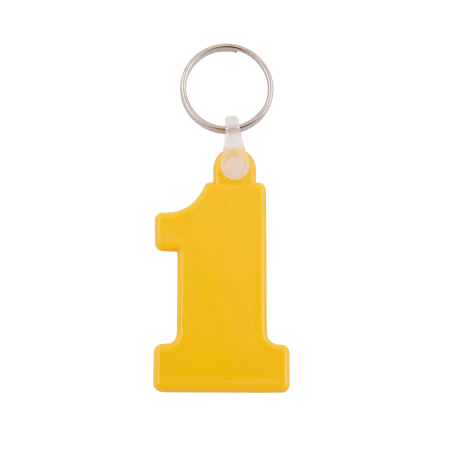 sleutelhanger Nr. 1 donkerblauw 4 kleuren 11478