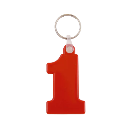 sleutelhanger Nr. 1 donkergroen 1 kleur 11480