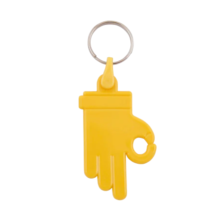 sleutelhanger OK Hand donkerblauw 4 kleuren 11486
