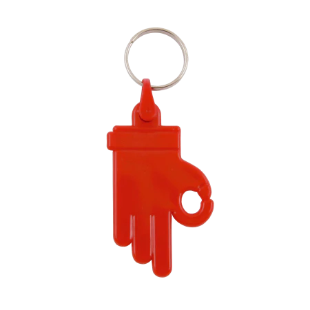 sleutelhanger OK Hand donkergroen 1 kleur 11488