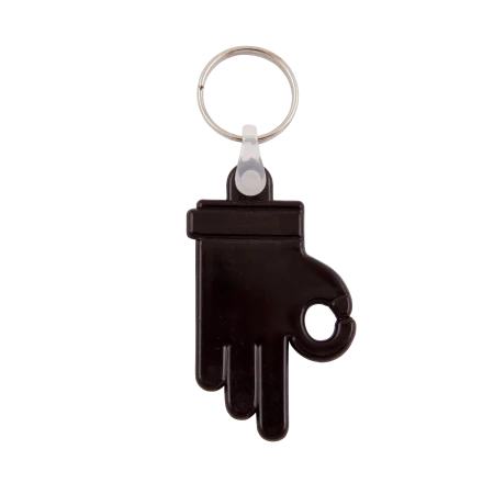 sleutelhanger OK Hand donkergroen 2 kleuren 11489