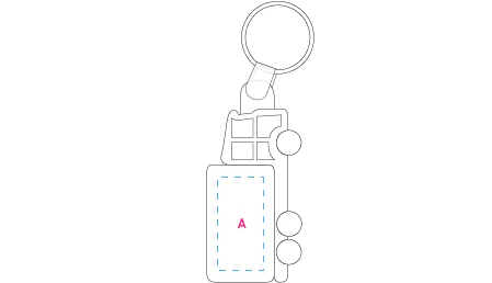 sleutelhanger Truck donkergroen 3 kleuren 11540