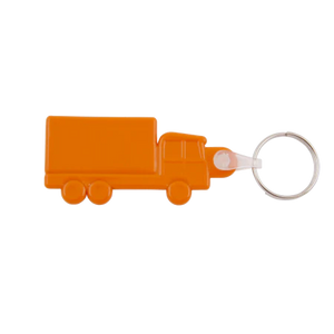 sleutelhanger Truck donkerblauw onbedrukt 11537