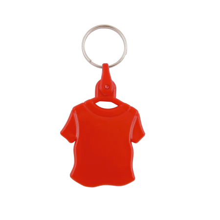 sleutelhanger T-shirt donkerblauw onbedrukt 11545
