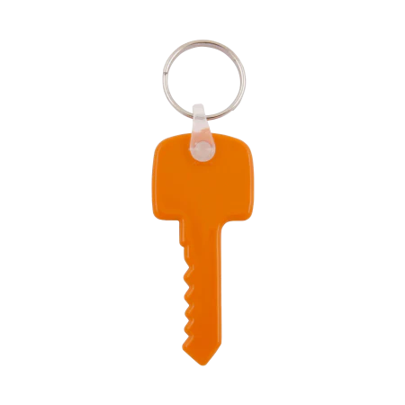 sleutelhanger Sleutel donkerblauw 4 kleuren 11518