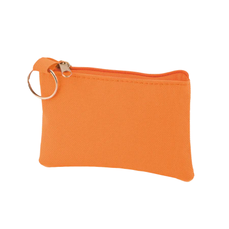 Sleuteltasje met rits polyester 600D lichtgroen 1 kleur 11592