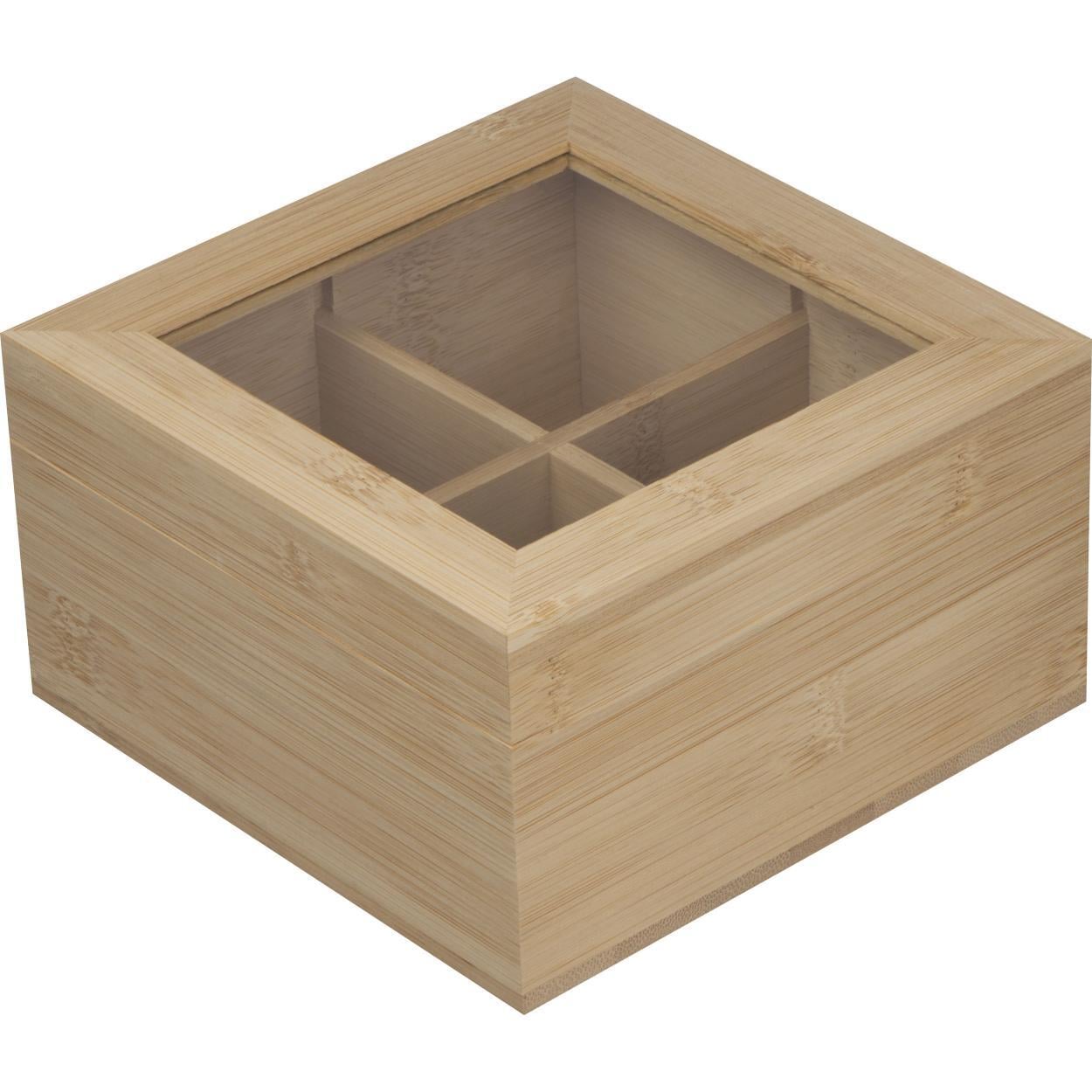 Theebox voor 40 theezakjes 12418