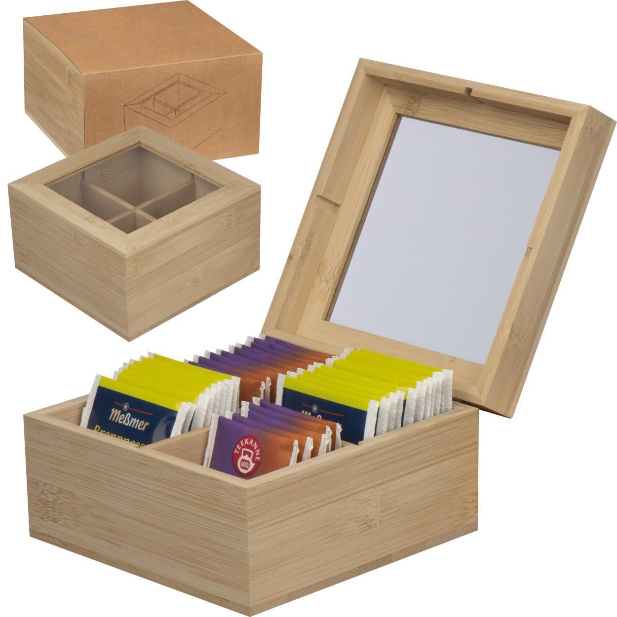 Theebox voor 40 theezakjes sample