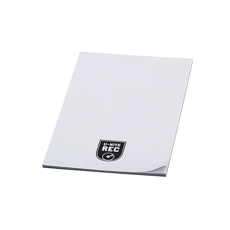 Schrijfblok A6 25 vel bedrukken