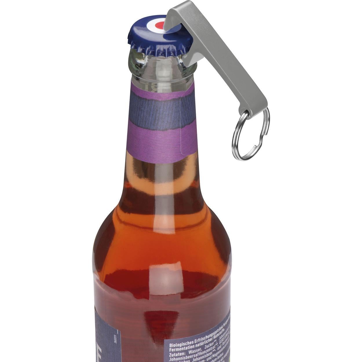 Sleutelhanger met flesopener sample