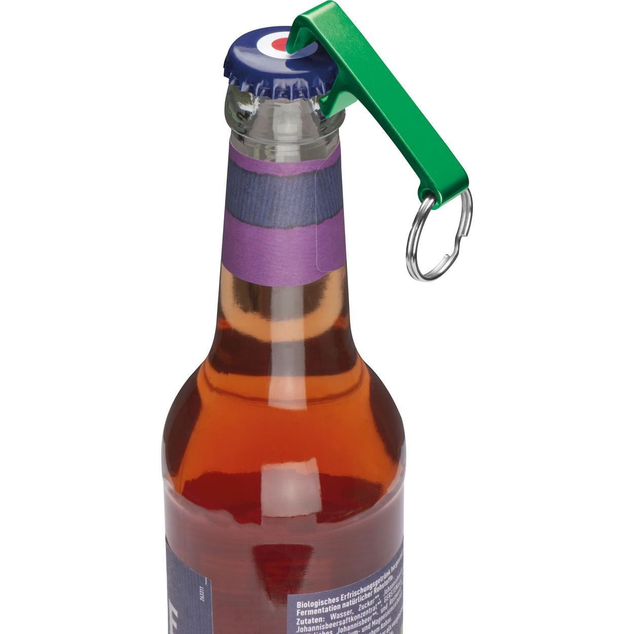 Sleutelhanger met flesopener sample