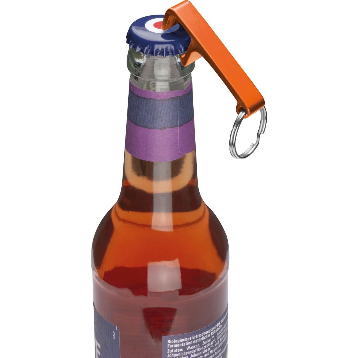Sleutelhanger met flesopener sample