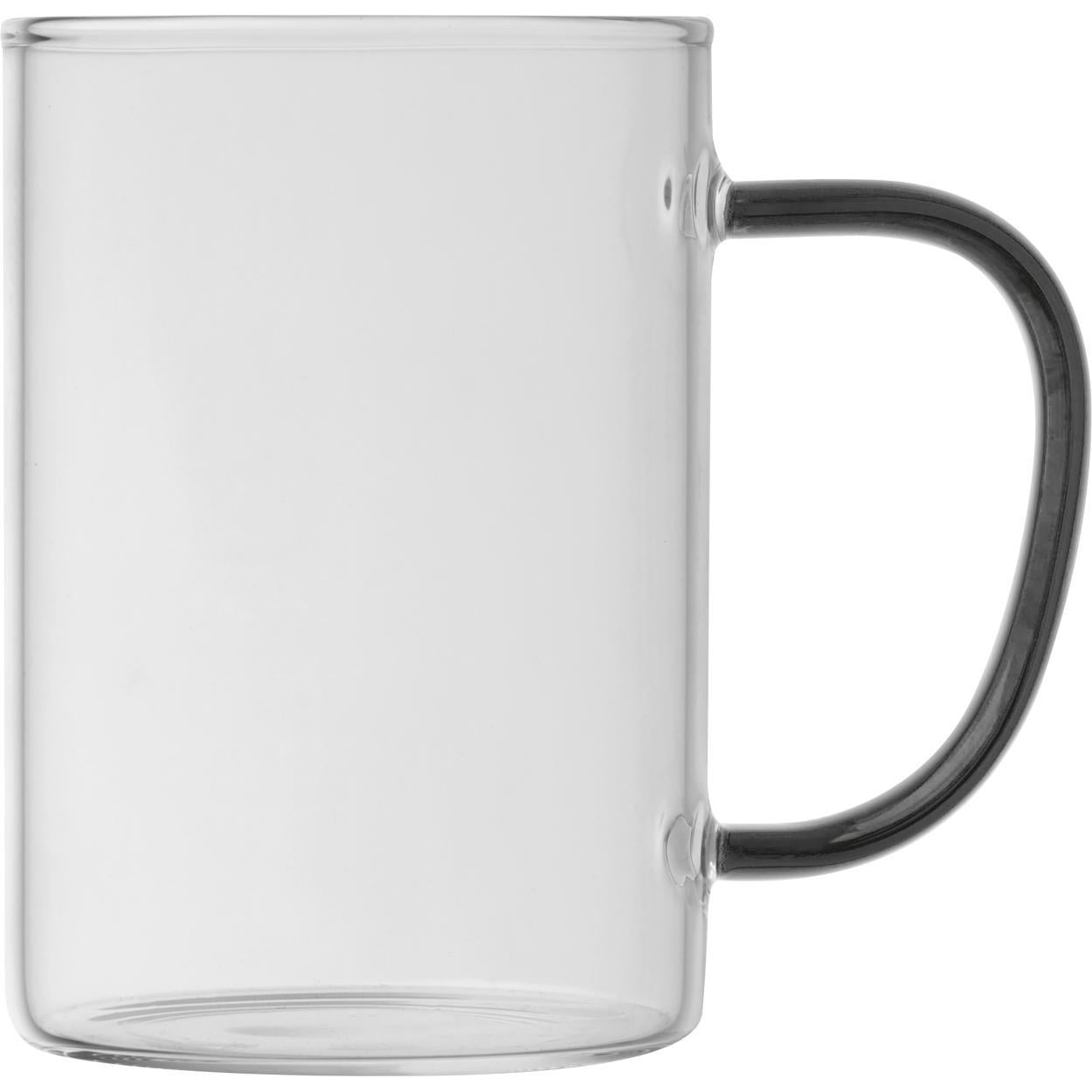 Theeglas met gekleurd oortje sample