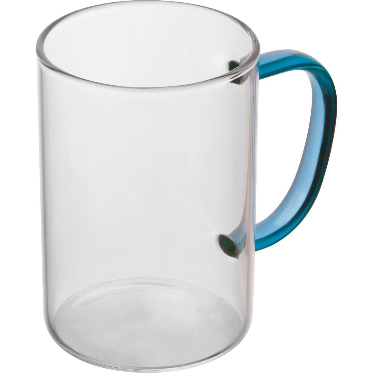 Theeglas met gekleurd oortje sample