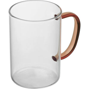 Theeglas met gekleurd oortje 12429