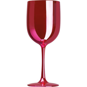 Hoogglans champagneglas van kunststof goud Graveren 5197