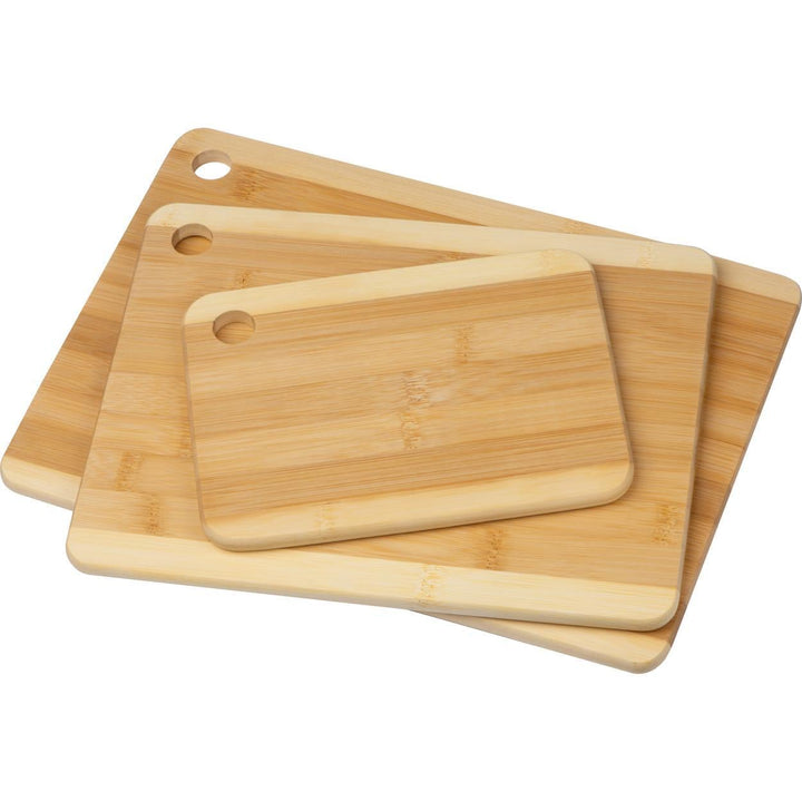 Set van 3 bamboe snijplankjes sample